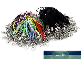 100pcs Lanyard Lariat Strap Cords Lobster Clasp Rope Keychains Hooks Mobile Set Charms Keyring Bag Accessories Key Ring4444055