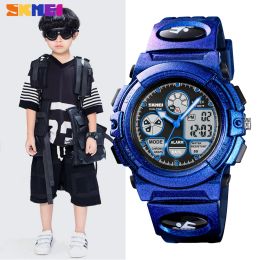 Watches Skmei Sports Children's Watches Multifunction Outdoor Led Waterproof Kids Digital Wristwatch Student Clock Gifts Montre Enfant