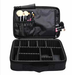 Makeup Brush Bag Case Make Up Organizer Toiletry Bag Storage Cosmetic Bag Large Nail Art Tool Boxes With Portable Bolso208k2942961