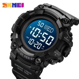 Watches Skmei Outdoor Sport Watch for Men Fashion Casual Back Light Waterproof Wristwatch Military Big Dial Alarm Stopwatch Male Clock