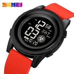 Watches Skmei Outdoor Military Countdown Sports Wristwatch for Mens Male Back Light Stopwatch Watches 5bar Waterproof Date Alarm Clock