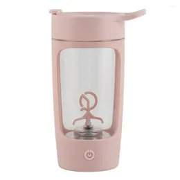 Water Bottles 650ml Shaker Cup Lovely Fitness Trip Carrying USB Charging Dust-proof Bottle