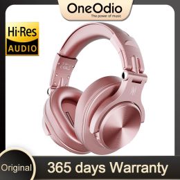 Headphones Oneodio A70 Wireless Headphones Bluetooth 5.2 Earphone Over Ear Handsfree Headset With Microphone For Phone PC Computer Office