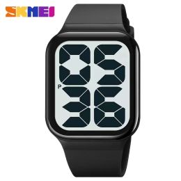 Watches Skmei1995 New Pattern Lovers Alarm Clock Watch Sport Back Light Digital Watches for Mens Womens 5bar Waterproof Date Wrist Watch