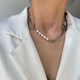 Necklace for Women Love Pearl Necklace Women Fashion New Neck Chain Jewelry Whole346z