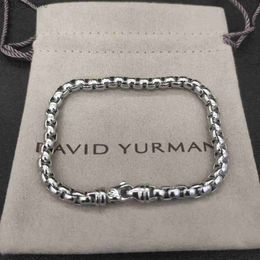 New DY Circle link Chain designer Bracelet Women Cuban Chains diamonds Fashion Retro Luxury Birthday Jewellery Gift Popular in Europe and America 240228