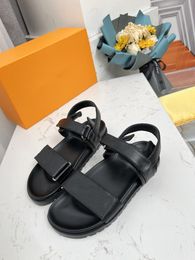 Designers Pool Pillow Flat Mules Women Sandals Sunset Flat Comfort Mules Padded Front Strap Slippers Fashionable Easytowear size 35-42