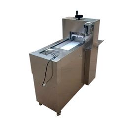 CNC Single Roll Mutton Beef Slicer Stainless Steel Lamb Roll Frozen Meat Cutting Machine For Hot Pot Shop