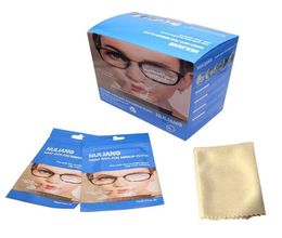 Microfiber Glasses Cleaner Eyeglass Lens Packing AntiFog Mirror Cloth For for Spectacles Lenses Camera Phone Screen8289573