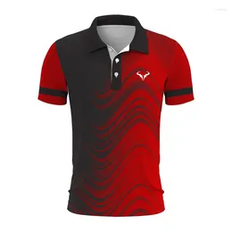 Men's Polos Table Tennis T Shirt Men Women 2024 Est Quick Dry Shirts Unisex Summer Athletic Polo Neck Top Tees Casual Sport