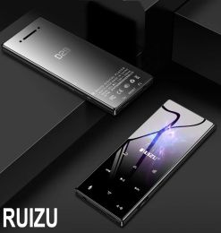 Players Original ruizu d29 Metal MP3 Player Lossless HiFi Music Player Portable Audio Built in Speaker FM Radio Ebook Clock