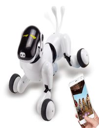 Voice Commands APP Control Robot Dog Toy Electronic Pet Funny Interactive Wireless Remote Control Puppy Smart RC Robo3885958