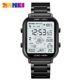 Watches Skmei 1888 Sports Digital Watch Astronaut Creative Electronic Watches for Men Multifunction Sports Pedometer Male Wristwatch