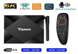 Tanix TX6S Android TV Box with Antenna Allwinner H616 Quad Core Smart 6K Media Player 4G RAM 64G ROM 24GHz 5G WiFi Home Movie 4G5411297