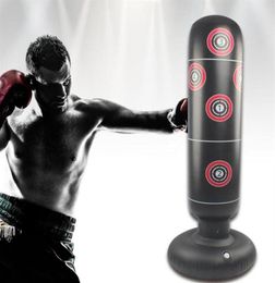 15M Inflatable Stress Punching Tower Bag Boxing Standing Water Base Training Pressure Relief Bounce Back Sandbag239i9368747