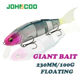 Swimming Bait Jointed Fishing Lure Floating Hard bait with Jerk Fishing Lure For Big Bait Bass Pike Minnow Lure High Quality 240220