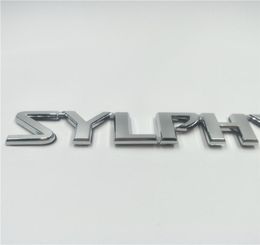 For Nissan Sylphy Emblem Rear Back Trunk Badge Sign Logo Symbol Letters Decal9044949