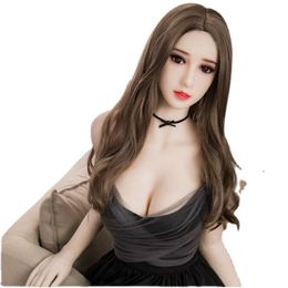 110Cute and Sweet Silicone Doll Japanese Men'sSexDoll Made of Silicone, Made of Mouth, Chest, Buttress, Mouth, Vagina, and Anal Doll Toys with Fair Skin and Charming Body