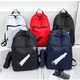 Simple Backpack Sports Outdoor Travel Bag Middle and Large Primary School Student Schoolbag Men and Women Same Style Double Back