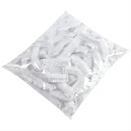 Jewelry Pouches 100 Pieces Of Plastic Wrap Bowl Lids With Elastic Stretchable Food