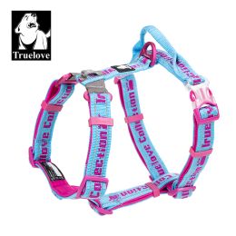 Harnesses Truelove Pet Harness No Pull Tactical Service Pet Lift Breathable Mesh Reflective Sport Padded Dog Harness Vest TLH6172