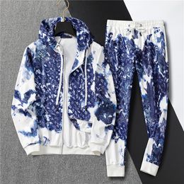 Designer Tracksuit Brand Printed Sportswear Mens Tracksuit Loose Hoodie Sweatshirt Pants Sets Hoodie Track Suit Asian size M-3XL RTE2
