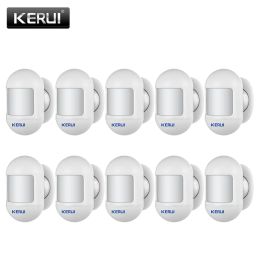Detector KERUI 10pcs/lot P831 PIR Motion Detector Home Security Wireless Mini Size Infrared Motion Sensor For W181 G18 W20 Alarm System