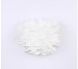 Wall Lamp Feather Deco Bedside Bedroom Aisle Living Room Creative Warm Romantic Art Light Fixtures AC85-265V