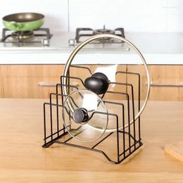 Kitchen Storage 1PC Pot Lid Rack Pan Cover Cabinet Pantry Holder Organizer Multifunctional Tool