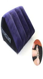 Sex Furniture Inflatable Sexual Pillow Position Wedge Sofa Triangle Cylindrical Sex Pillow Cushion Magic Sex Toys With A Inflator4181041
