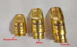 High Quality Professional Tenor Soprano Alto Saxophone Metal Mouthpiece Gold Plating Sax Mouth Pieces Accessories Size 5 6 7 86716183