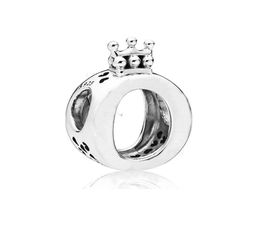 New Authentic 925 Sterling Silver Bead Charm Openwork Royal Crown Bead Fit European Women Bracelet Bangle DIY Jewellery Making8961493