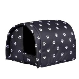 Mats Winter Cat House For Outside Waterproof Outdoor Cat Beds For Feral Cats Outside Cat Bed Kitten Cave Pet House FOR Feral Cat Dog