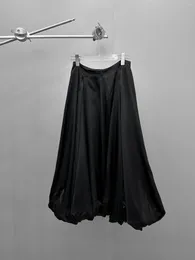 Skirts Half Skirt Heavy Acetic Acid Fabric Custom Wrinkle Treatment