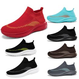 Women Men Low Running Shoes Breathable Flat Comfort Mesh Red Black White Blue Shoes Mens Trainers Sports Sneakers GAI