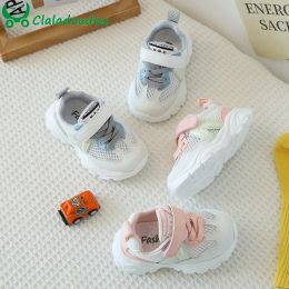 Outdoor 1214 Baby Mesh Sneakers Toddler Girls Boys Pink Gray Summer Sports Shoes 02Years Old Kids Girl Antislip Soft Casual Shoes