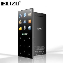 Players New Original Ruizu D29 Bluetooth Mp3 Player Portable Audio 8gb Hifi Lossless Music Player Built in Speaker Fm Radio Ebook Clock