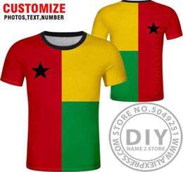 GUINEA BISSAU t shirt diy custom name number Men 3D Tshirt Casual Short Sleeve ONeck Fashion t shirt Men Tees X06022815508