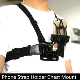 Communications Universal Holder, Mobile Chest Stand, Smart Strap Clip, for Universal Phone Camera Shooting
