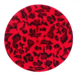 Berets 1pc Delicate Hat Lovely Leopard Printing Good-looking Painter
