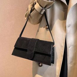 10A 2024 NEW suede designer shoulder bags Luxury handbag bag underarm bag men tote crossbody bag Leather Flash Strap High Texture Wallet Fashion Classics Strap bag