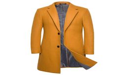 Men039s Wool Coat High quality Luxury Trench Coat Men Winter Long Wool Blends Jacket Casual Woollen Male Big Size 6XL1428931