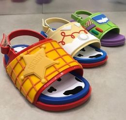 New Kids Cartoon Summer Sandal Mini fashion jelly shoes for girl and boy Childre PVC Candy Shoes Boy Sandal HMI004 Y2006193729087