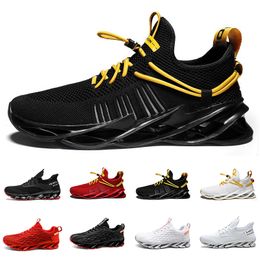 men running shoes breathable non-slip comfortable trainers wolf grey pink teal triple black white red yellow green mens sports sneakers GAI-24