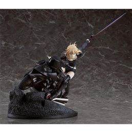 Lensple Anime Fate Grand Order Sabre Altria Pendragon with Motorcycle 18 Scale PVC Black Sabre Action Figure Collectible Model T22314205