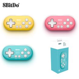 Gamepads 8BitDo Zero 2 Bluetooth Gamepad for Nintendo Switch Windows Android macOS Wireless Bluetooth Game Controller for NS Switch