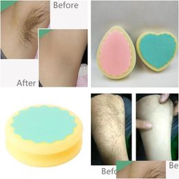 Epilator Pop Magic Painless Hair Removal Depilation Sponge Pads None Electric Manual Epilator For Women And Men Drop Delivery Health B Dhpnr