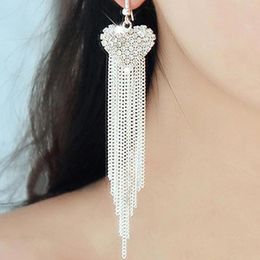 Stud Earrings Women Rhinestone Crystal Ear Fashion Elegant Lady Bulk