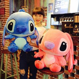 Hot selling foreign trade hot selling Stitch plush toy dolls, popular online cartoon pillows, girl doll gifts wholesale