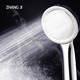 Bathroom Shower Heads Zhangji Top Quality Rainfall Head Water Saving High Pressure Nozzle Massage Showerhead Chrome Plating YQ240228